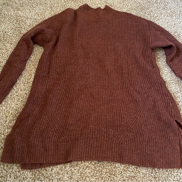 Old Navy || Mockneck Tunic Length Knit Sweater Size L - Picture 5 of 10